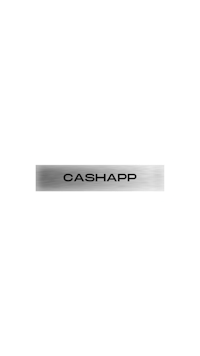 the cashapp logo on a black background