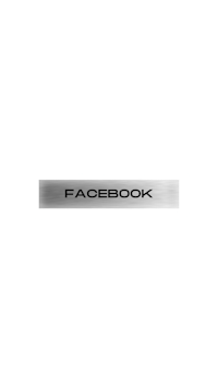 facebook logo on a black background